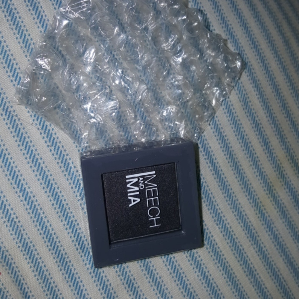 Black eyeshadow
